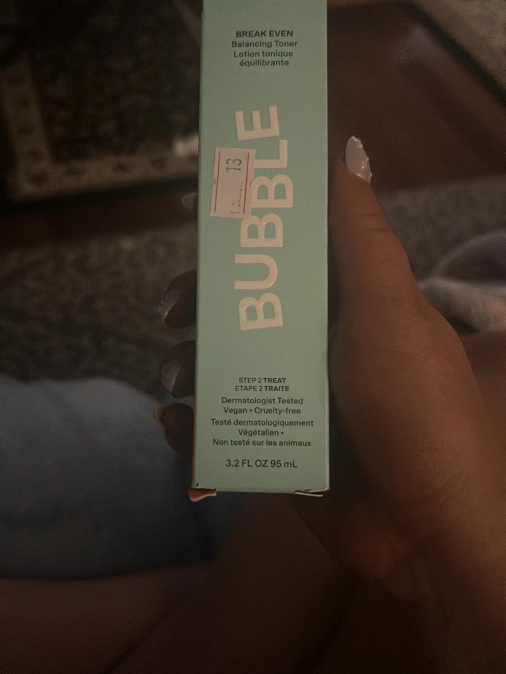 Bubble Break Even Balancing Toner - Mint
